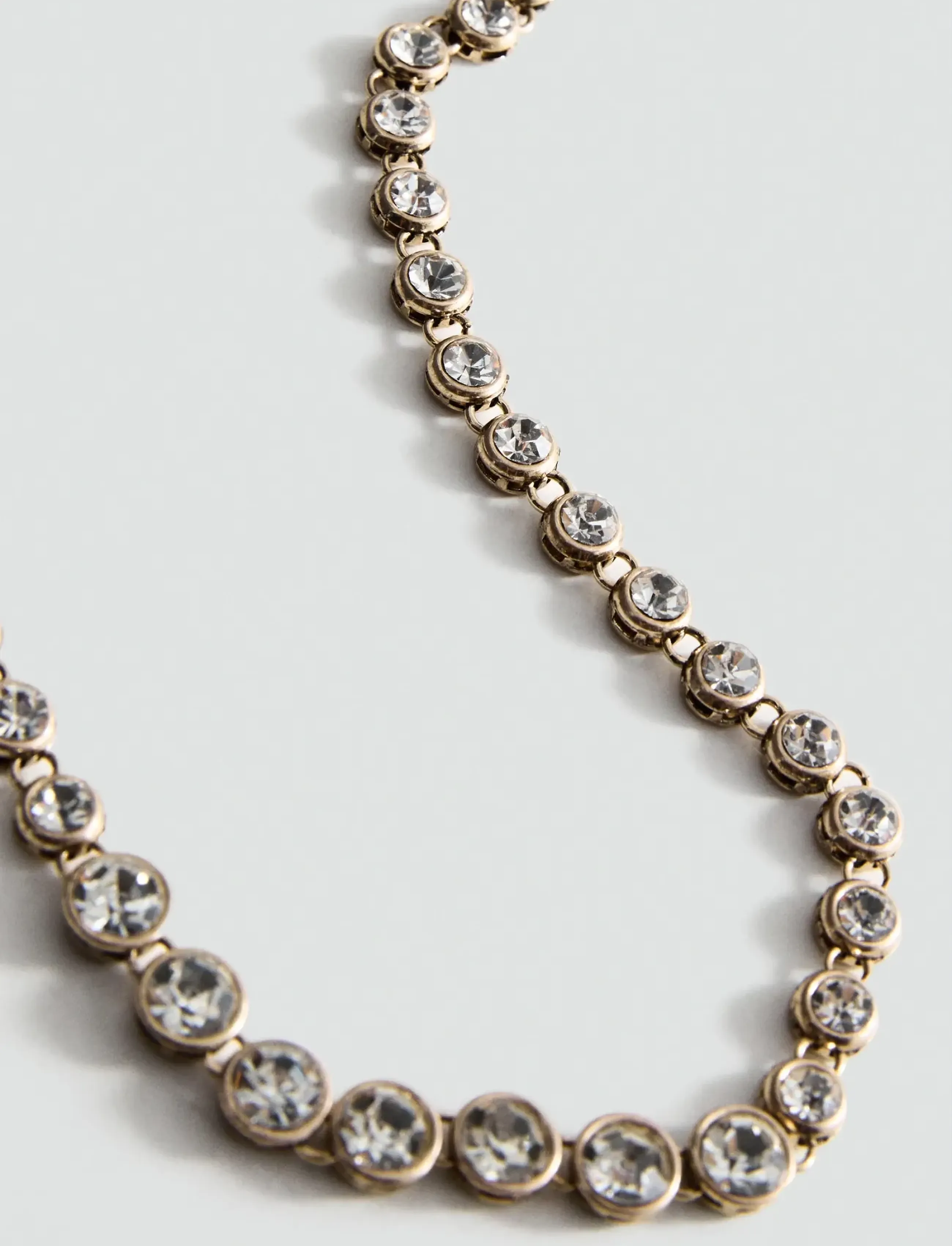 Mango Crystal necklace - Accessoires - GOLD / gold