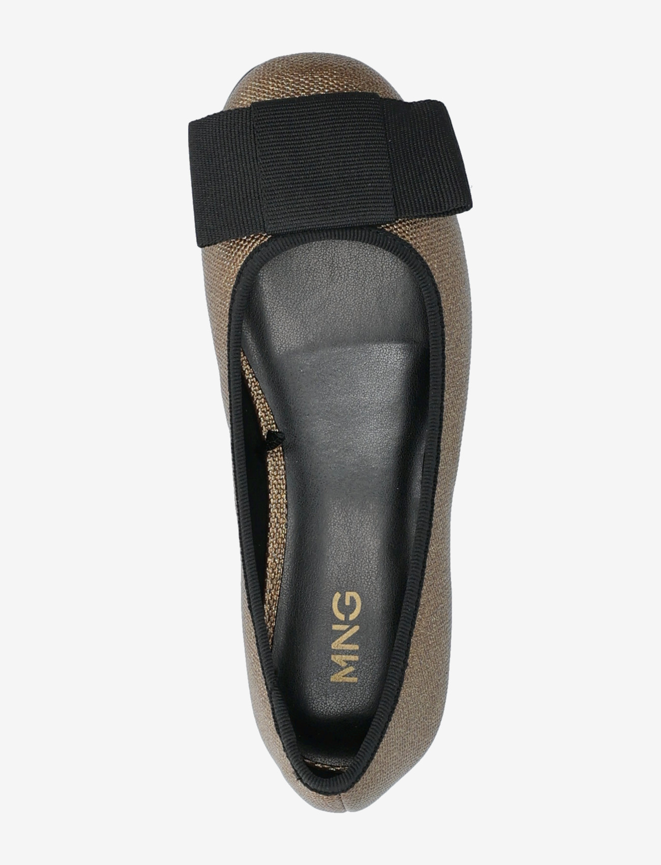 Mango - Ballet flats with bows - ballerinaer & slip ons - gold - 3