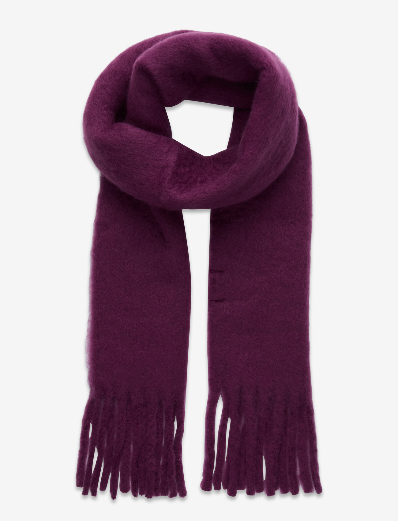 Mango - Fringed edge scarf - winteraccessoires - medium red - 1