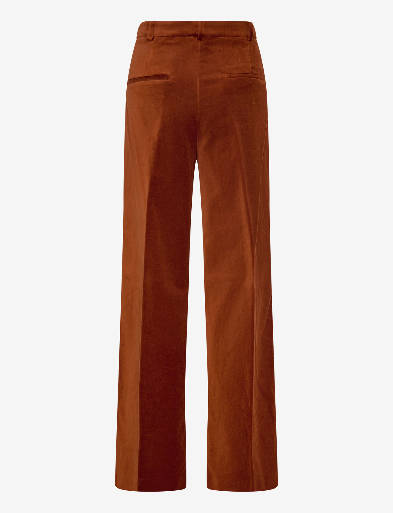 Mango - Velvet suit trousers - habitbukser - medium orange - 2