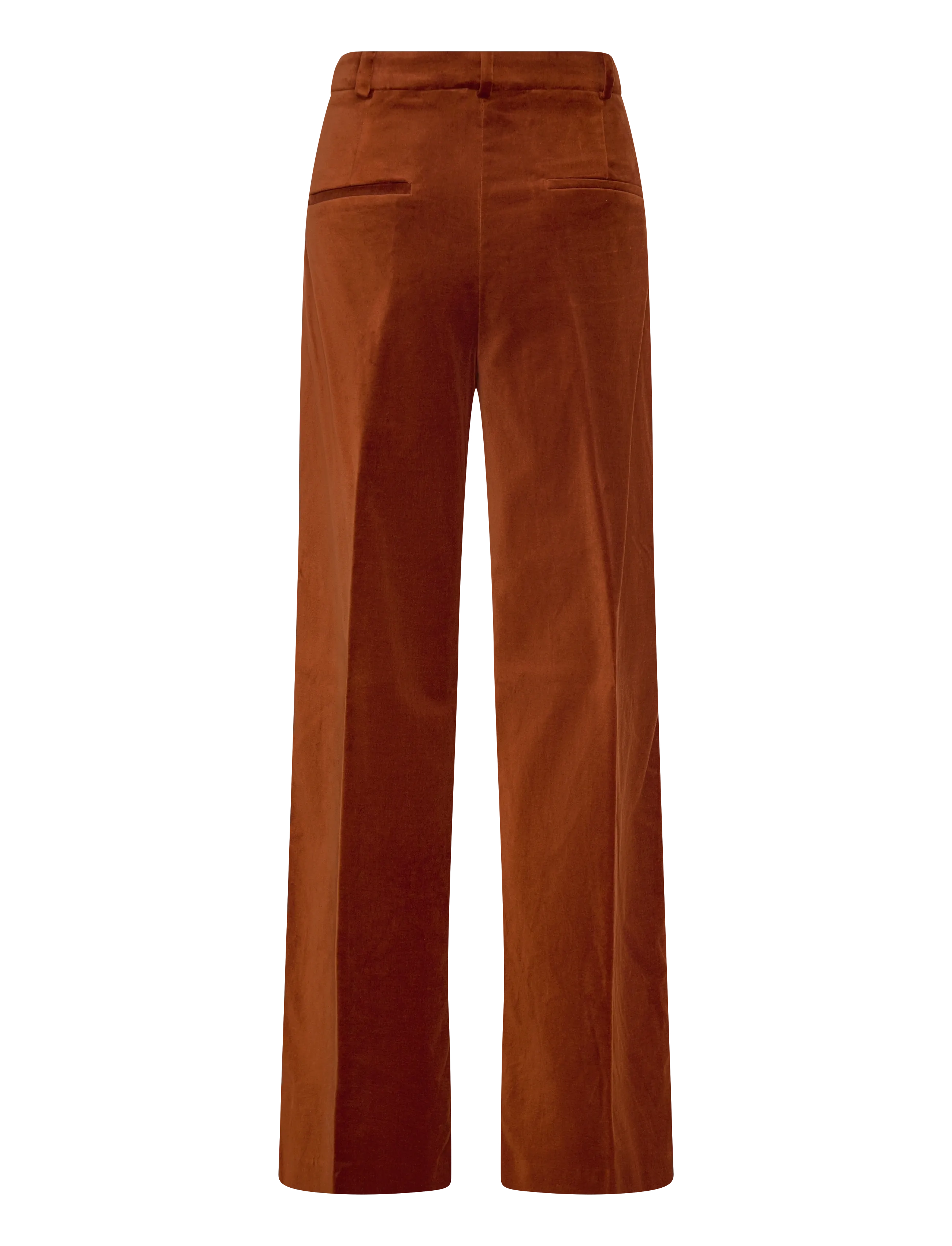 Mango - Velvet suit trousers - tailored trousers - medium orange - 2