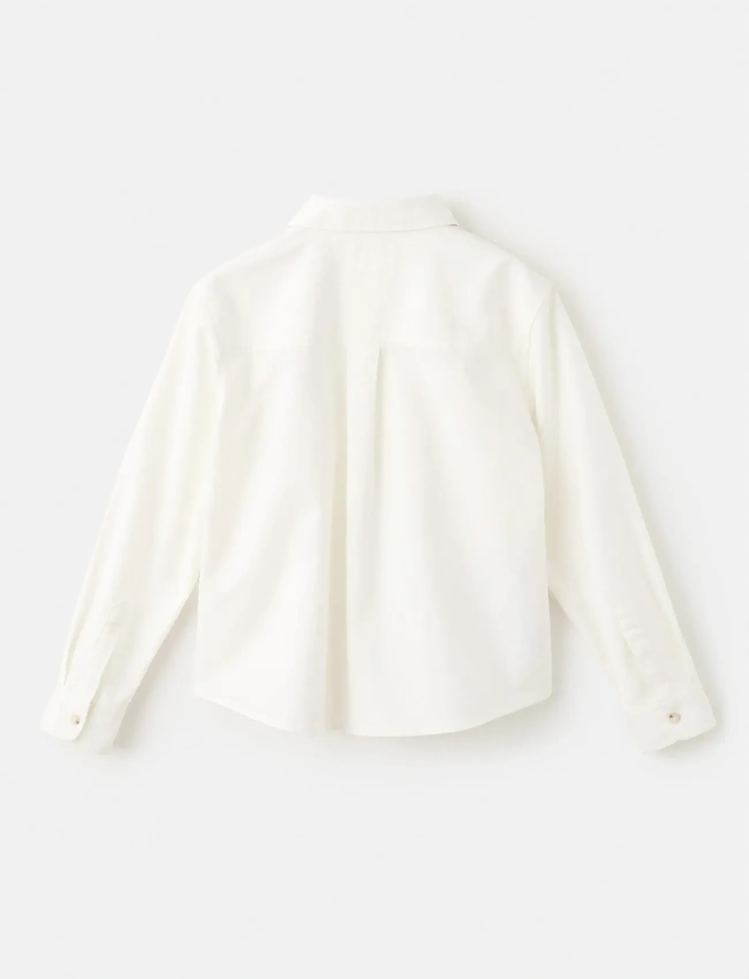 Mango Shirt with reindeer embroidery - Langærmede skjorter - NATURAL WHITE / cream