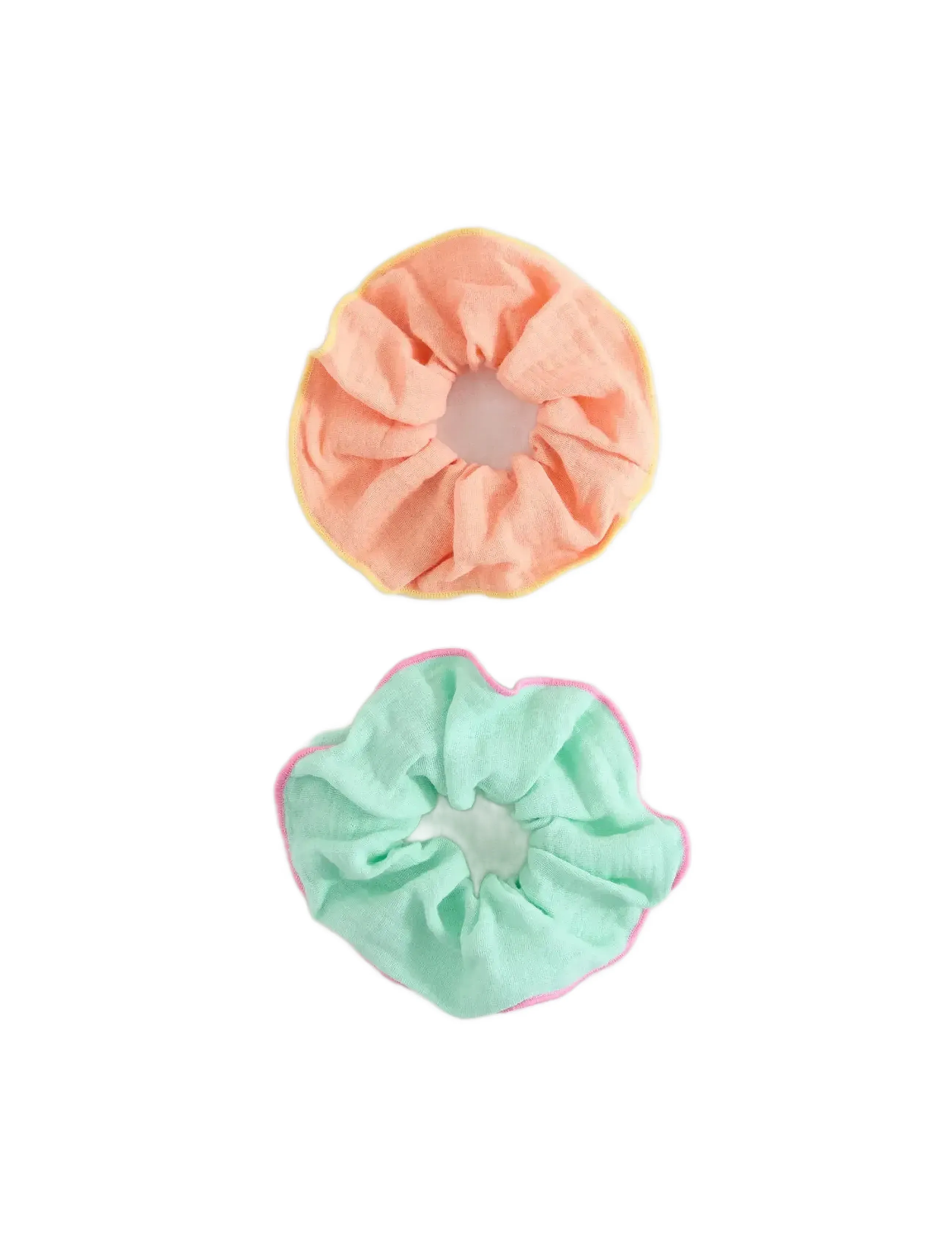 Mango - Pack of 2 hair scrunchies - turquoise - aqua - 2