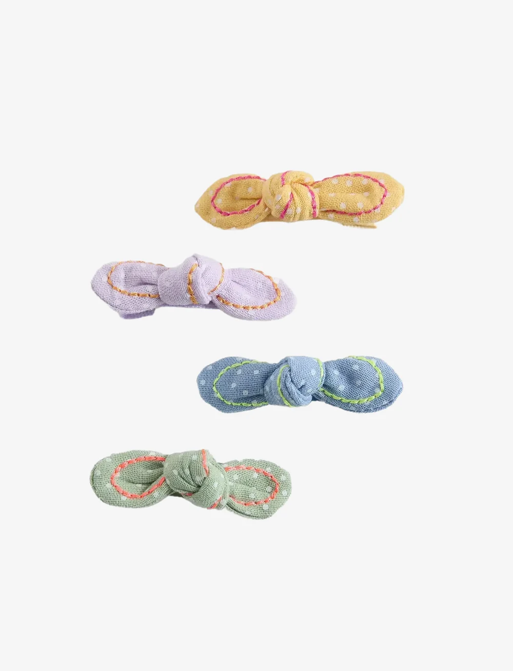 Mango - 4 pack bow hairclips - haarnadeln - lt-pastel purple - 2