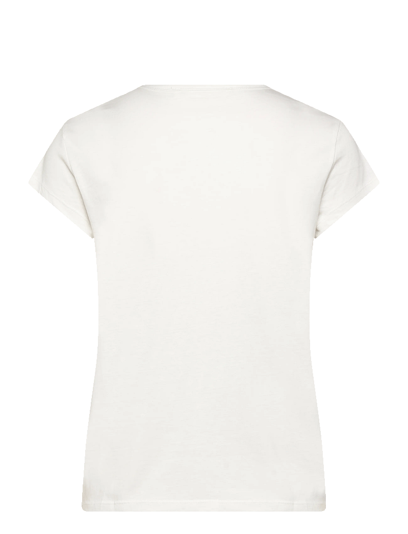 Mango - Printed cotton-blend t-shirt - t-shirts - green - 2