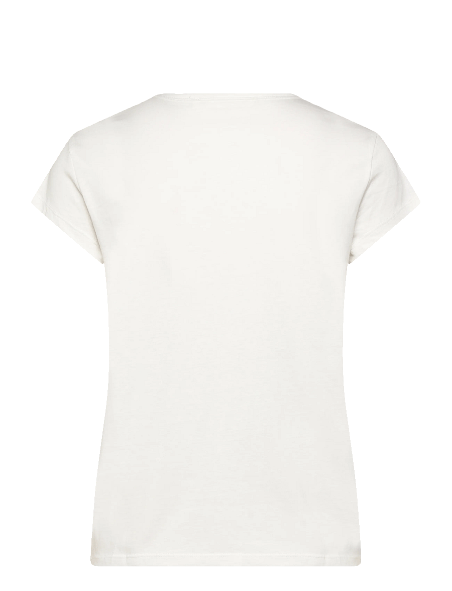 Mango - Printed cotton-blend t-shirt - t-shirts - green - 2