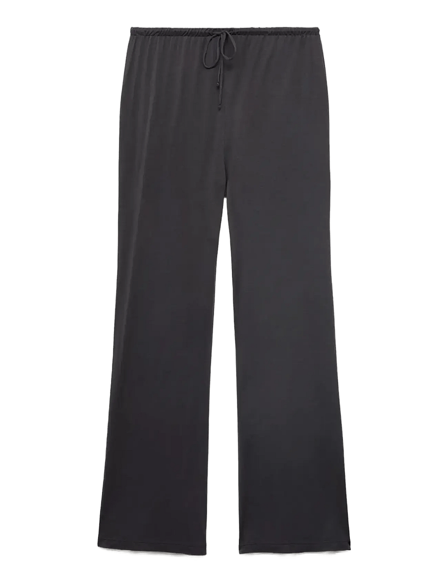 Mango - Micro-modal pyjama trousers - pyjamasbyxor - charcoal - 1
