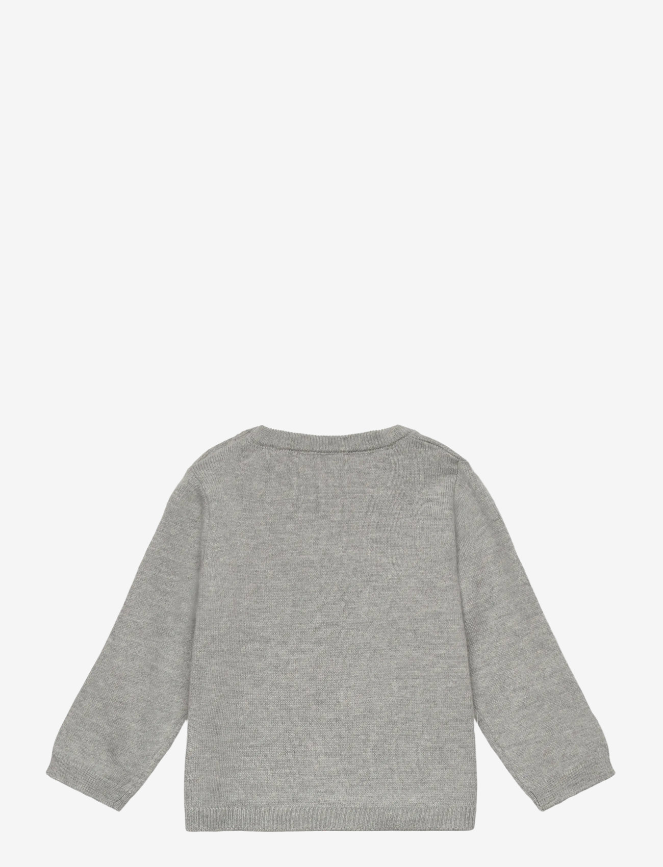 Mango - Knit pocket sweater - sügisesed riided - medium grey - 1