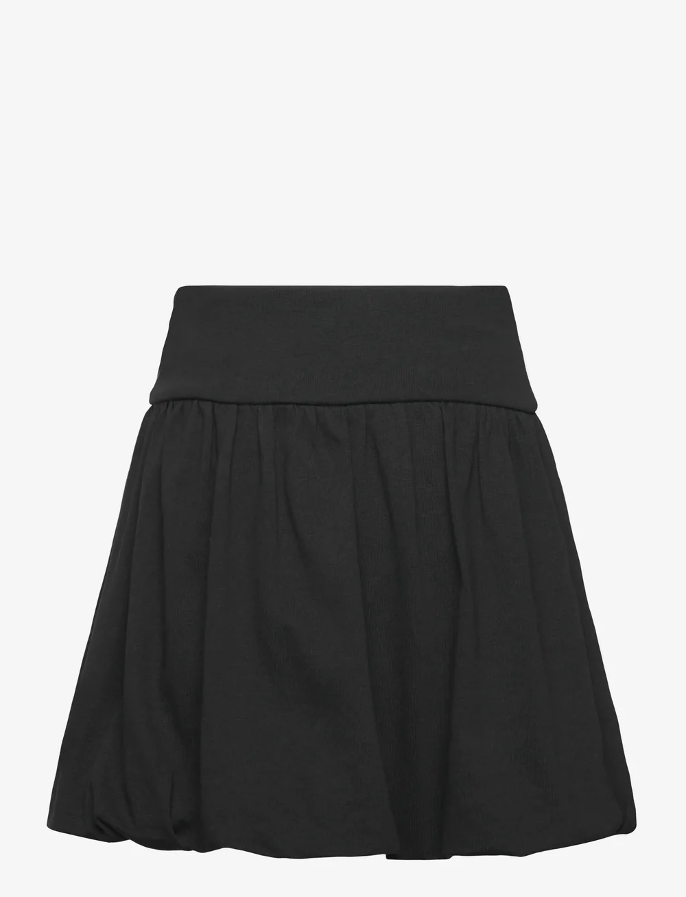 Mango - Falda algodón abullonada - kurze röcke - black - 1