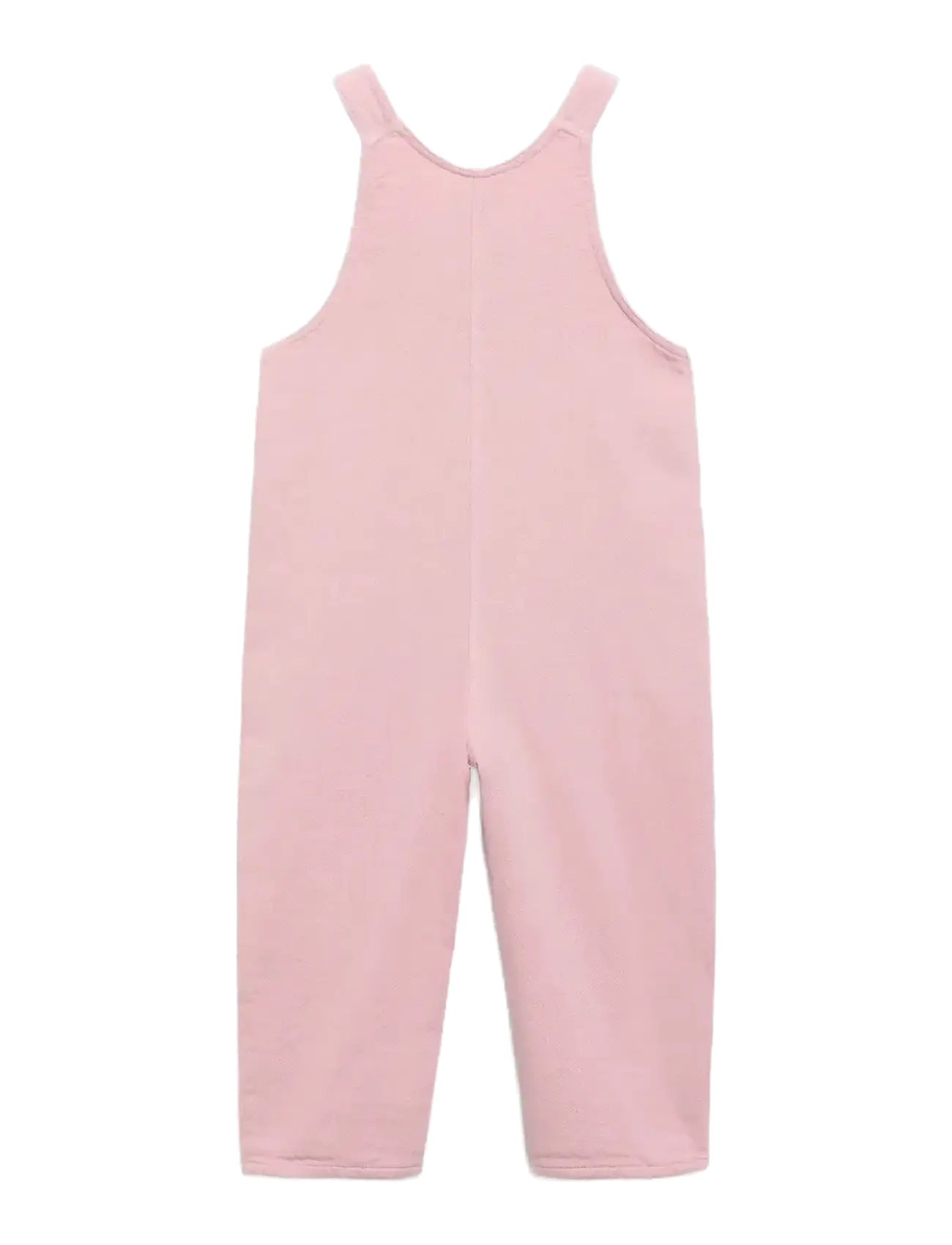 Mango - Long cotton dungarees - dark red - 2