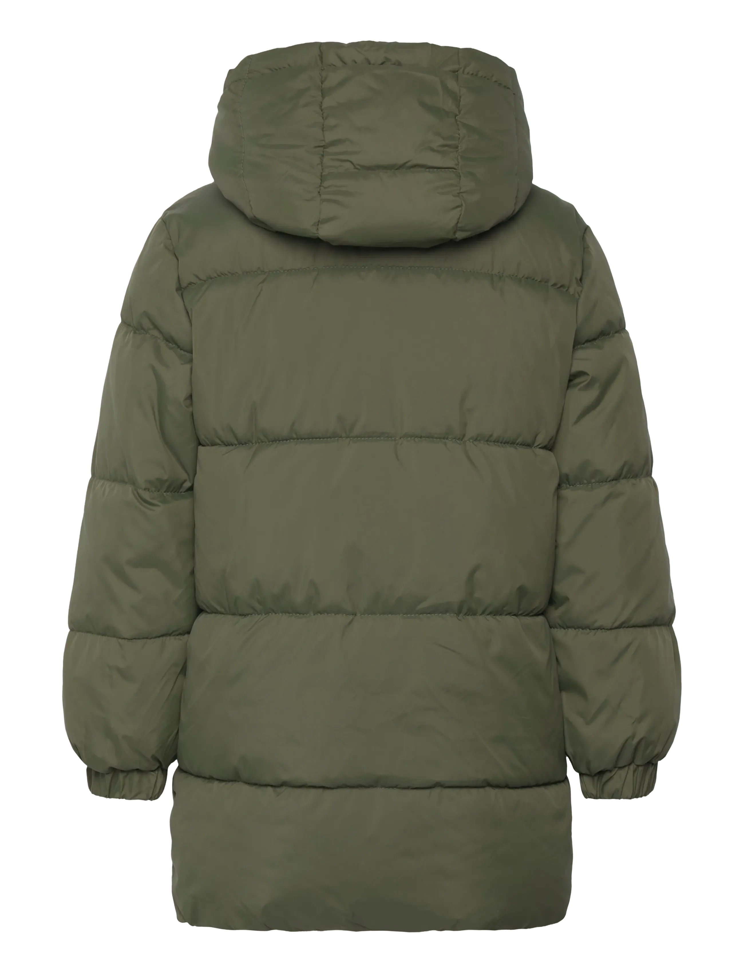 Mango - Long coat with padded lining - Üleriided - beige - khaki - 1