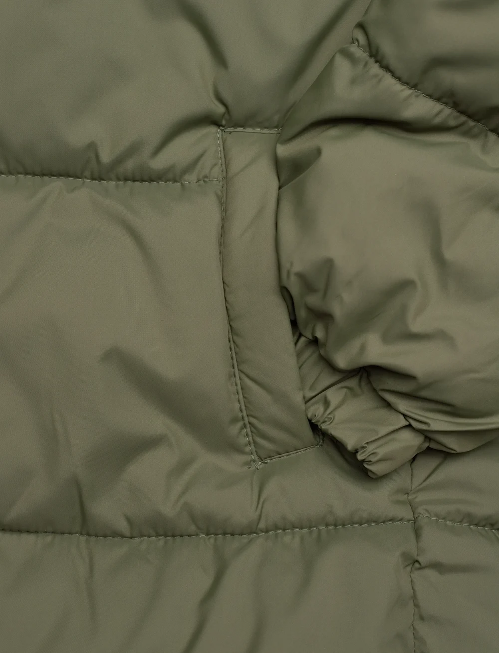 Mango - Long coat with padded lining - winterjacke - beige - khaki - 3