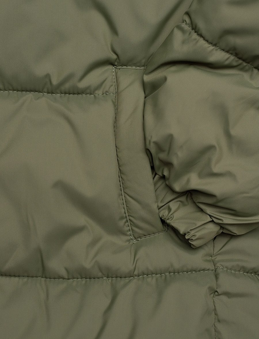 Mango - Long coat with padded lining - vinterjakker - beige - khaki - 3