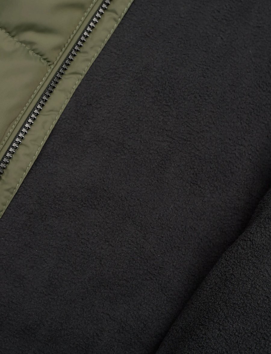 Mango - Long coat with padded lining - vinterjakker - beige - khaki - 4