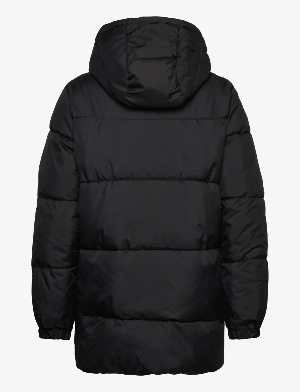 Mango - Long coat with padded lining - vinterjackor - black - 1