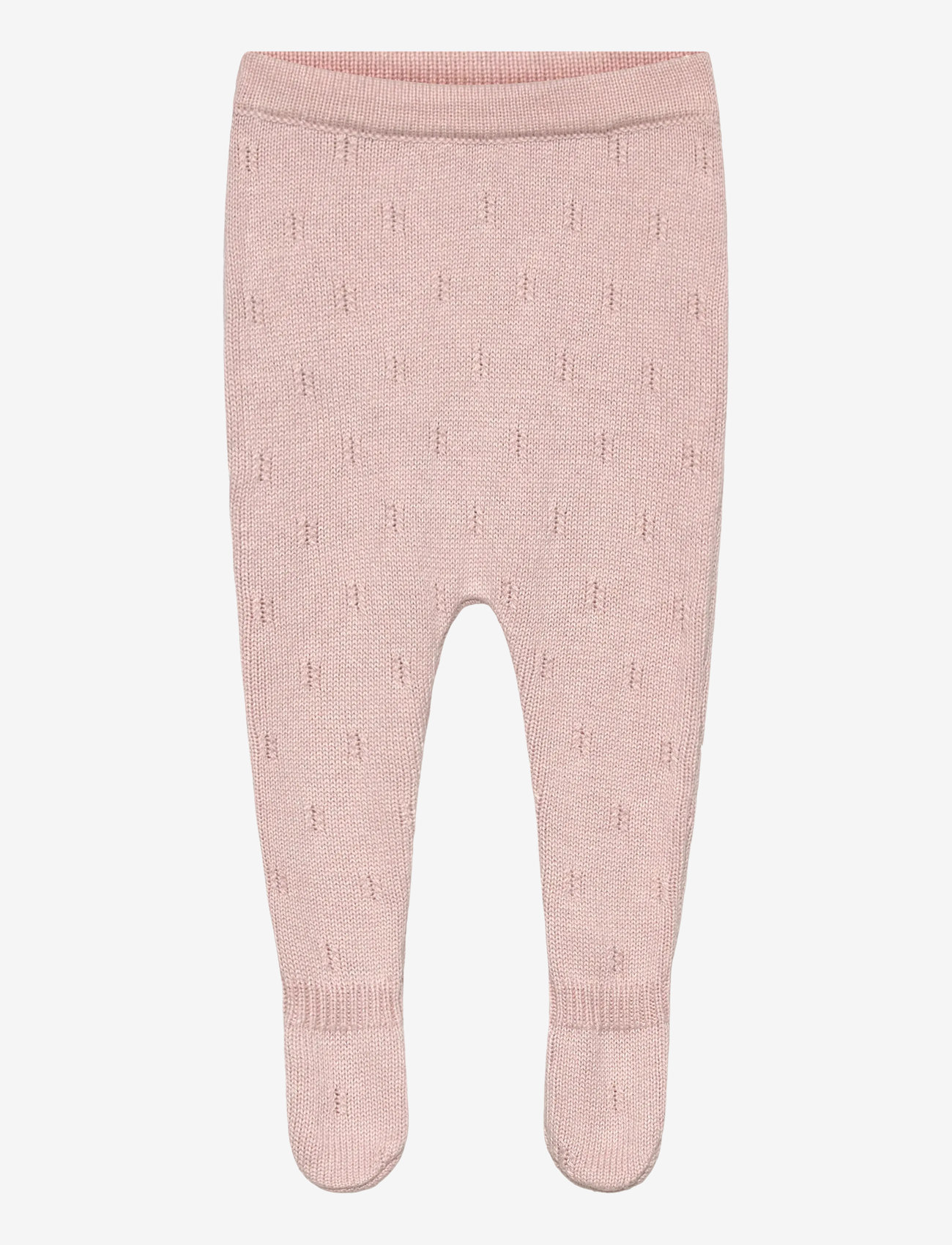 Mango - Knitted leggings - odzież - lt-pastel pink - 0