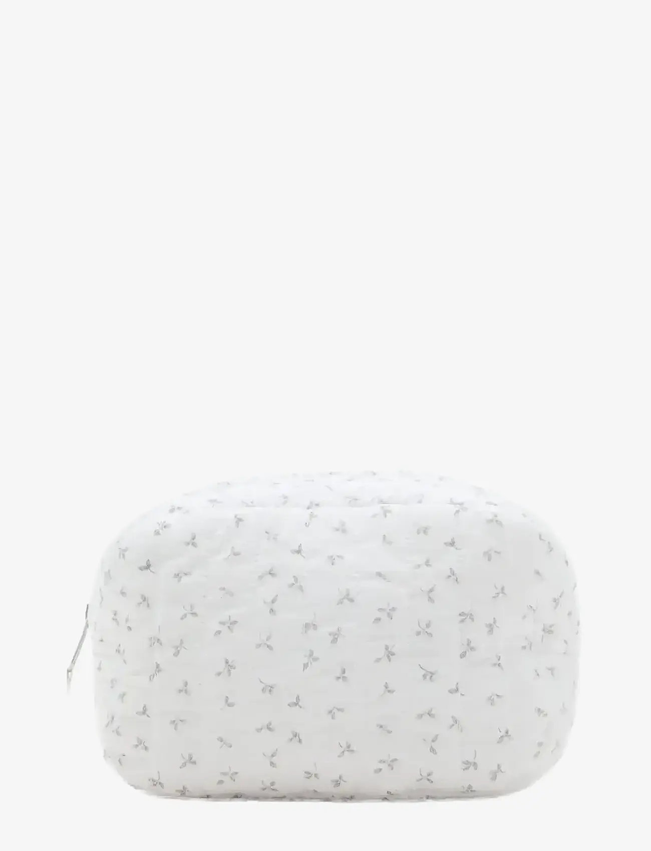 Mango - Floral-print cosmetic bag - natural white - 1