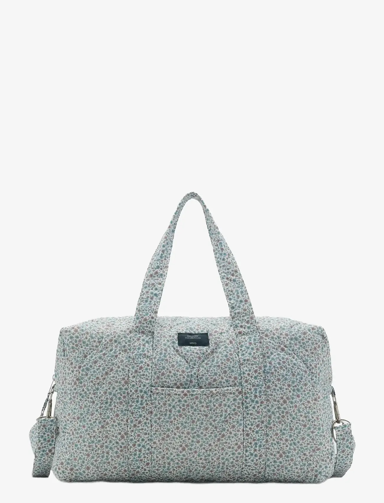 Mango - Maternity bag with flowers - green - 1