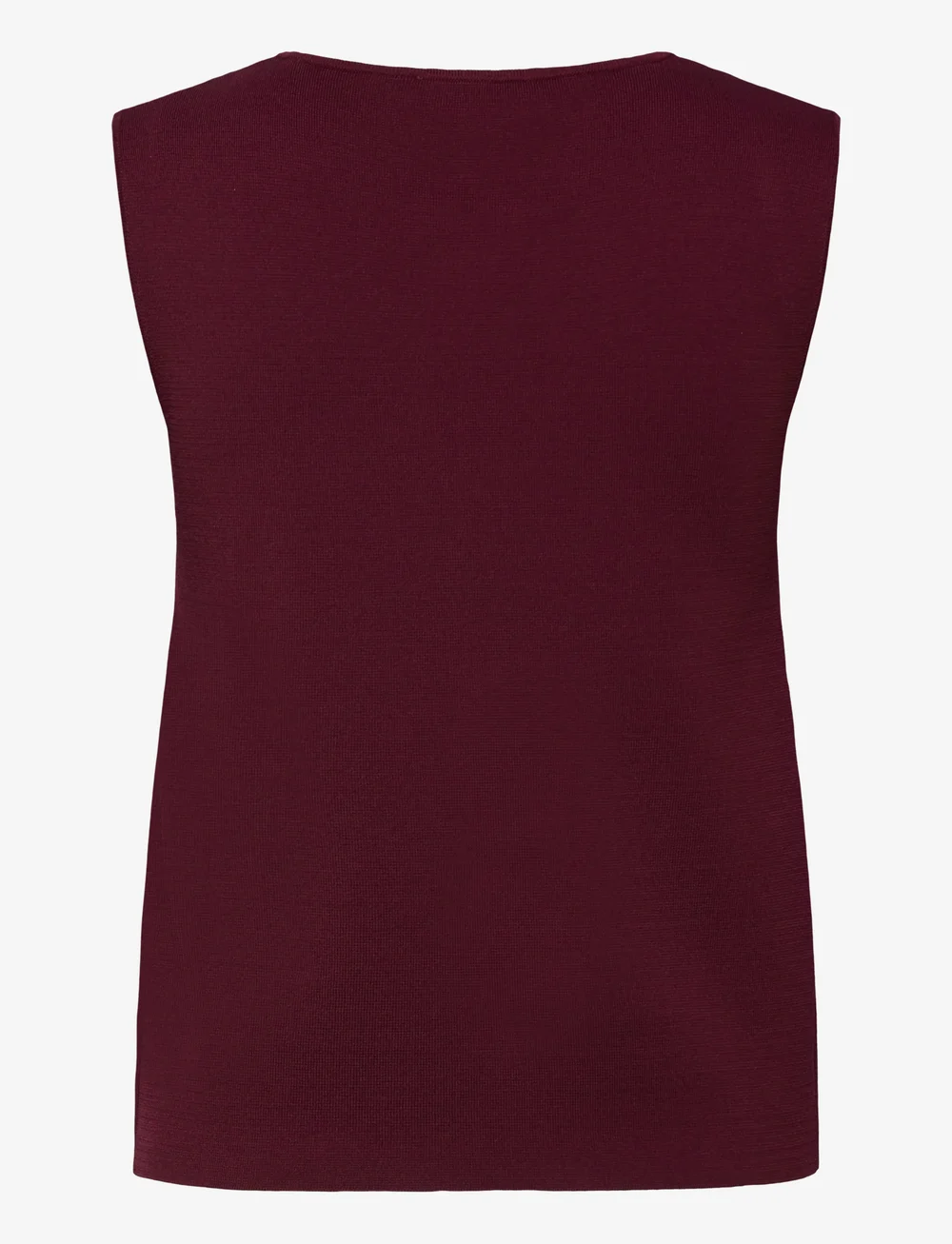 Mango - Fine-knit gilet - neuleliivit - dark red - 2