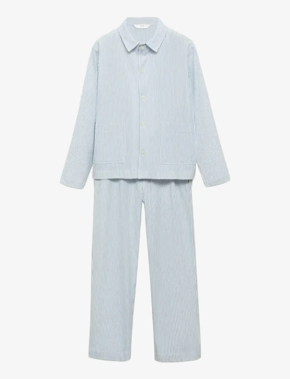 Mango - Long pyjama pack - pyjama-sets - lt-pastel blue - 0