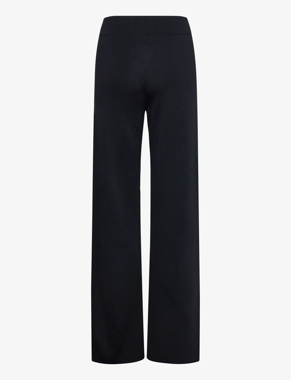 Mango - Knitted trousers with elastic waistband - vida byxor - black - 2