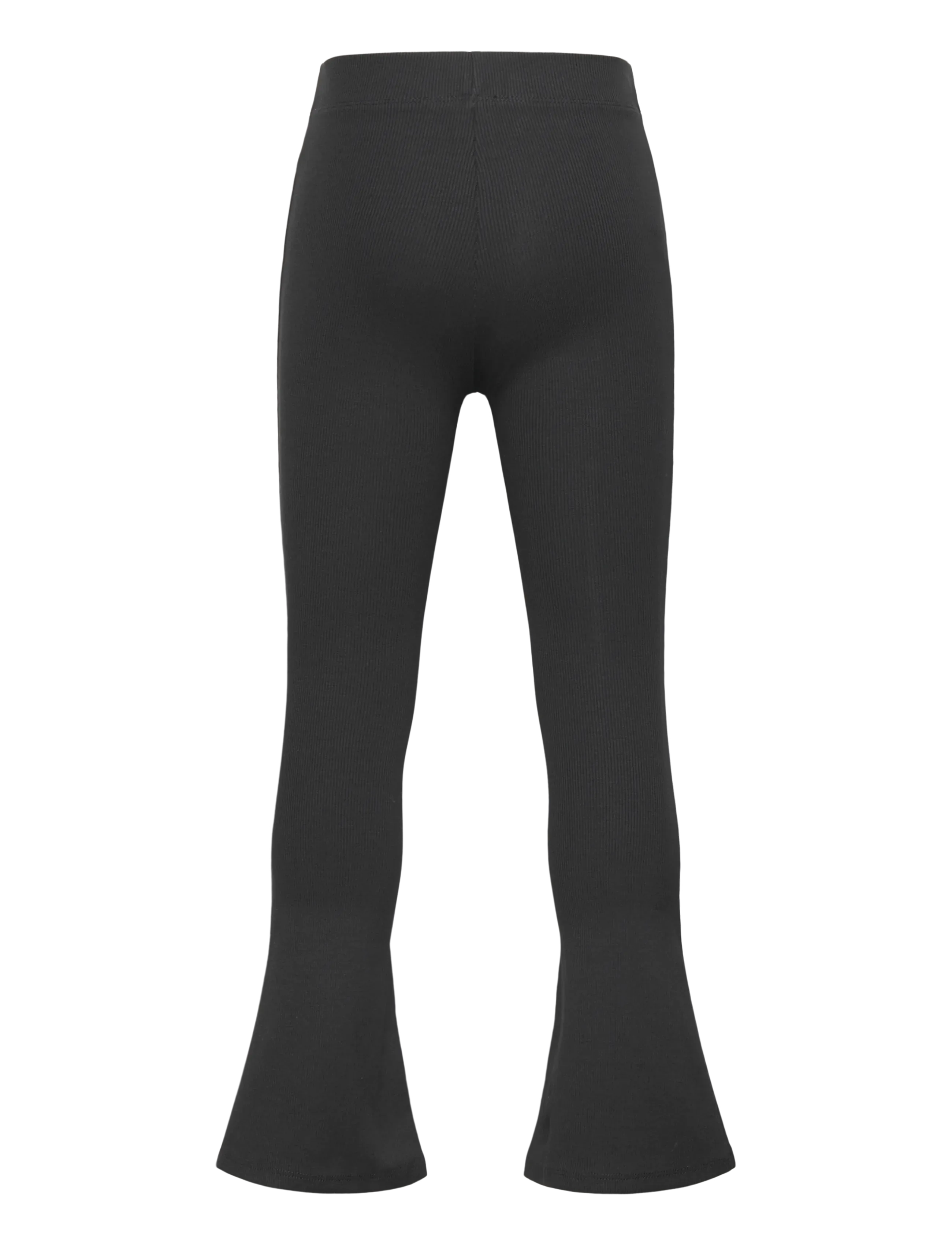 Mango - Flared cotton leggings - alhaisimmat hinnat - black - 1
