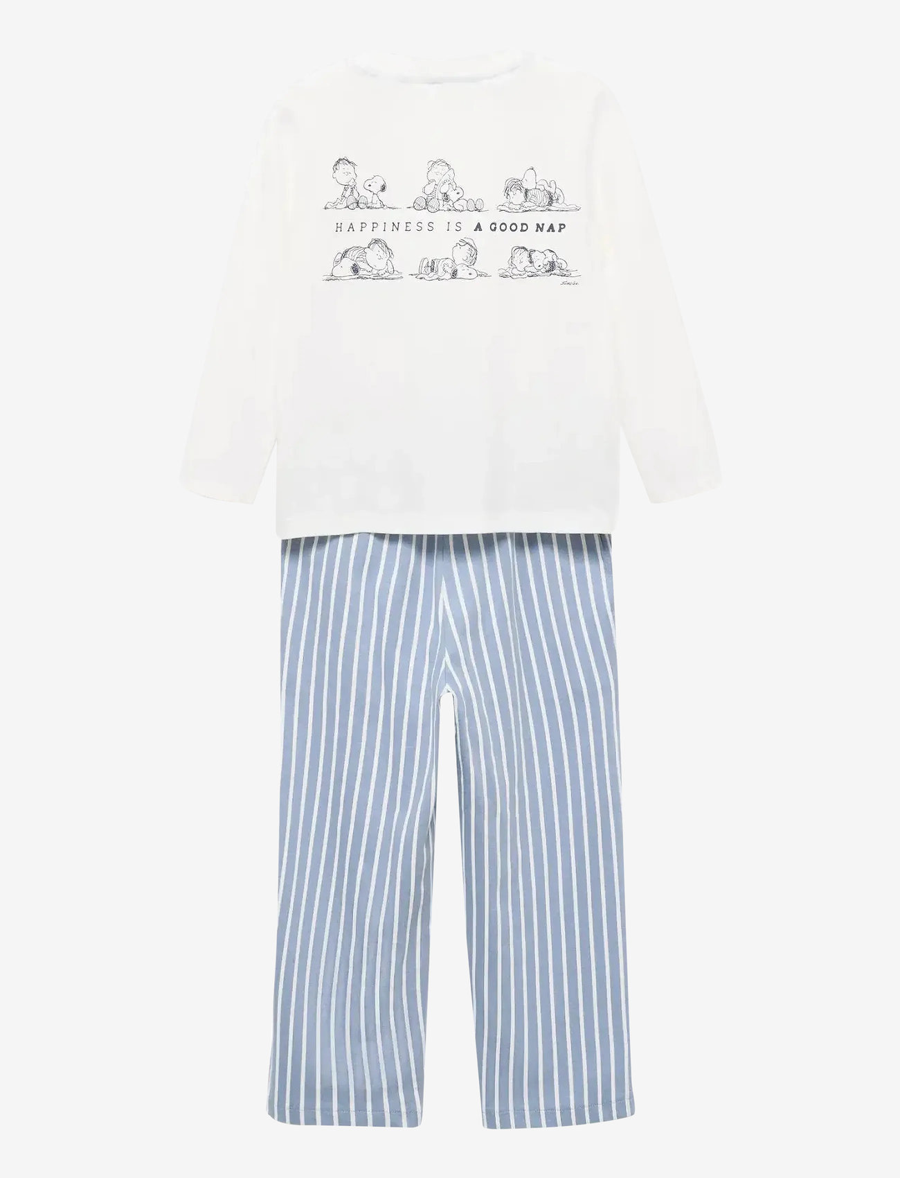 Mango - Long Snoopy pyjama - sets - medium blue - 1