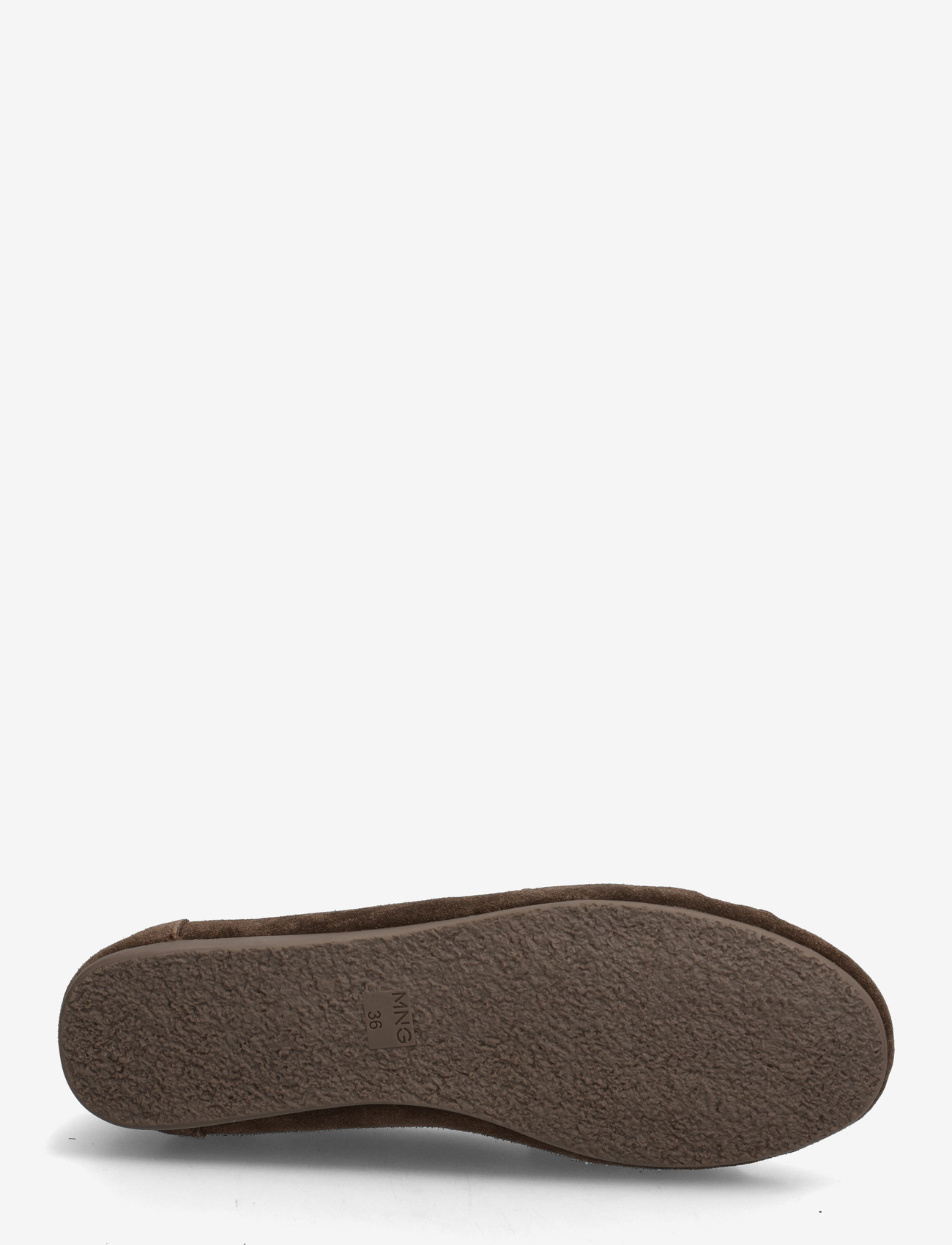 Mango - Suede penny loafers - speciella tillfällen - dark brown - 5