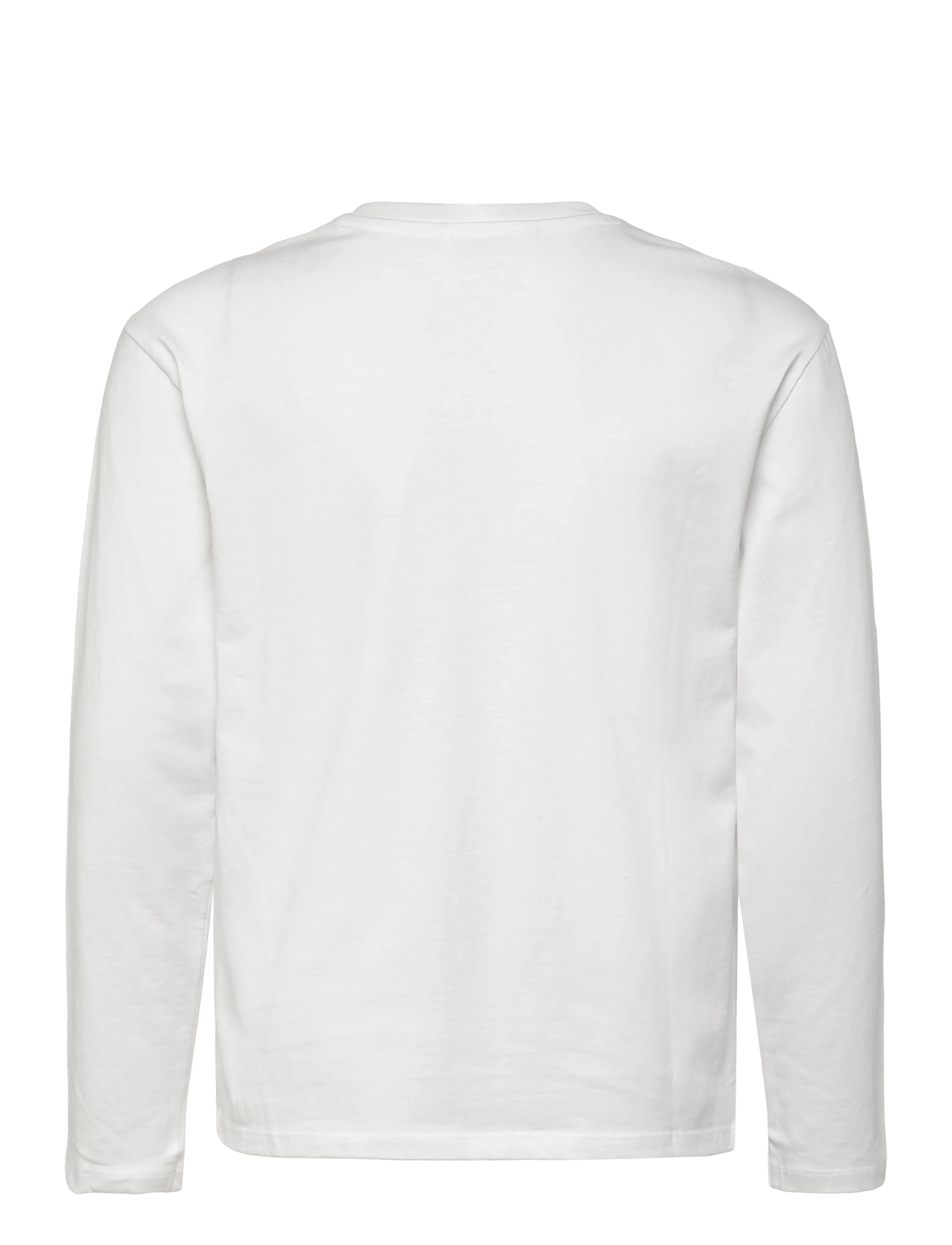 Mango - Buttoned cotton T-shirt - langermede t-skjorter - natural white - 1