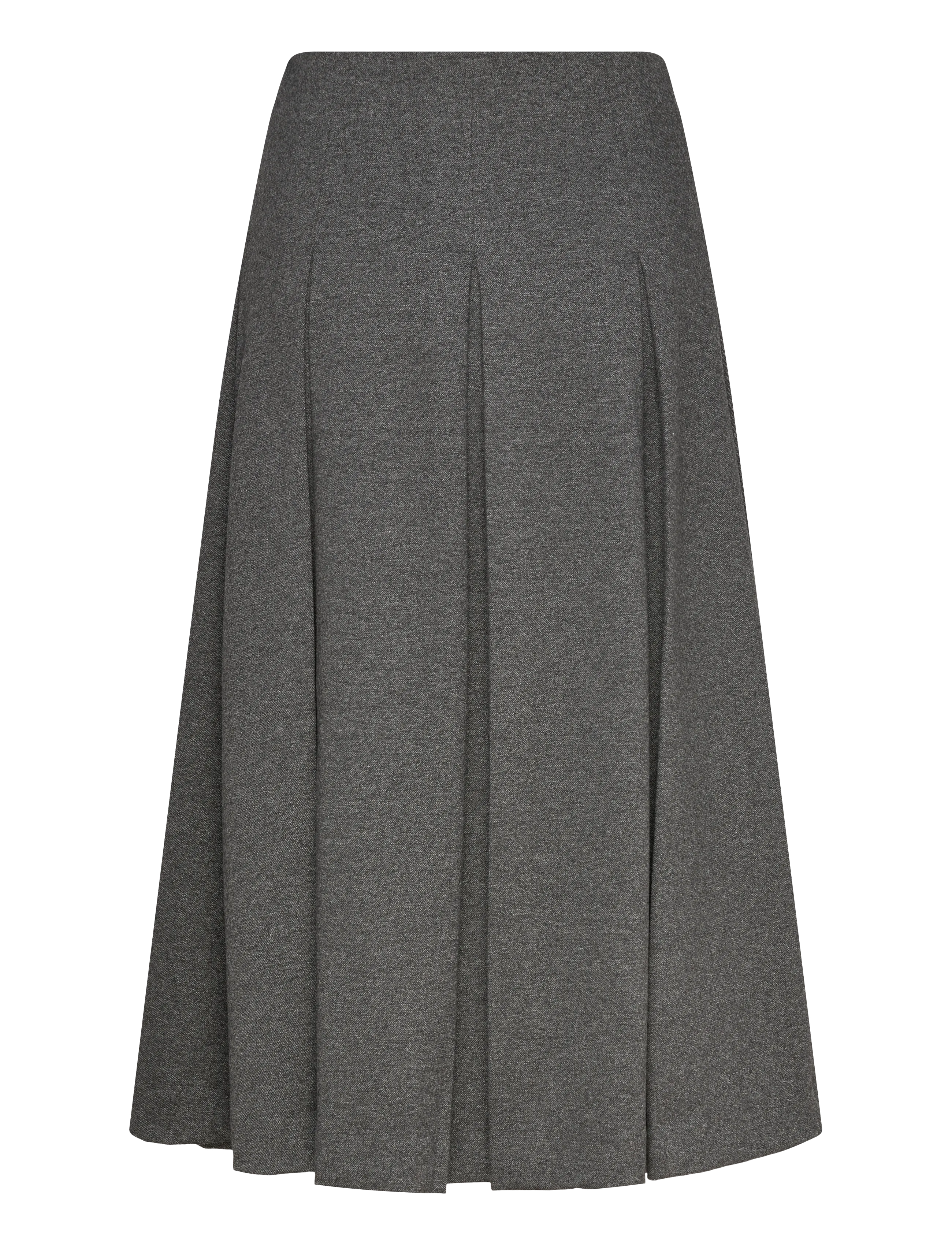 Mango - Pleated A-line skirt - plisserede nederdele - grey - 2