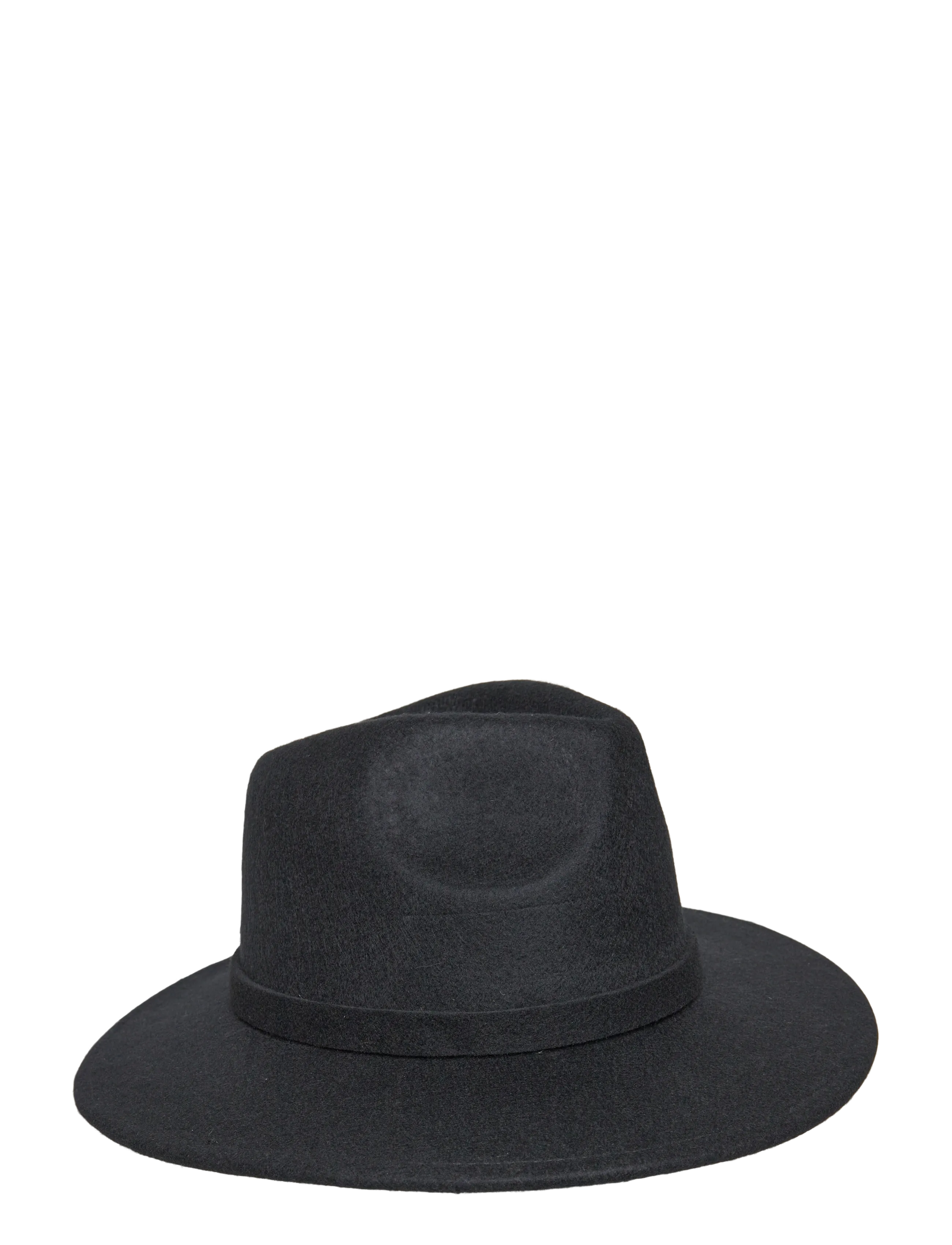 100% wool hat - BLACK