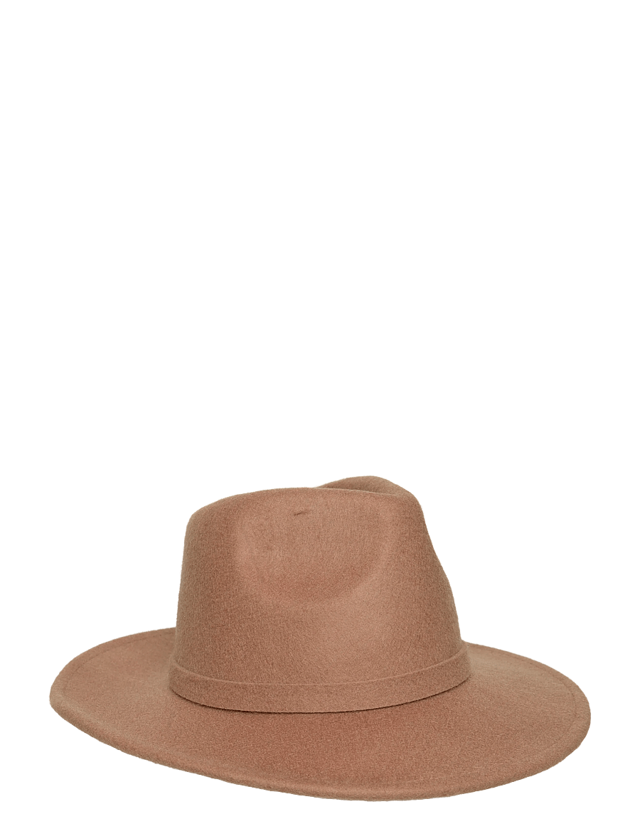Mango - 100% wool hat - hatte - medium brown - 1
