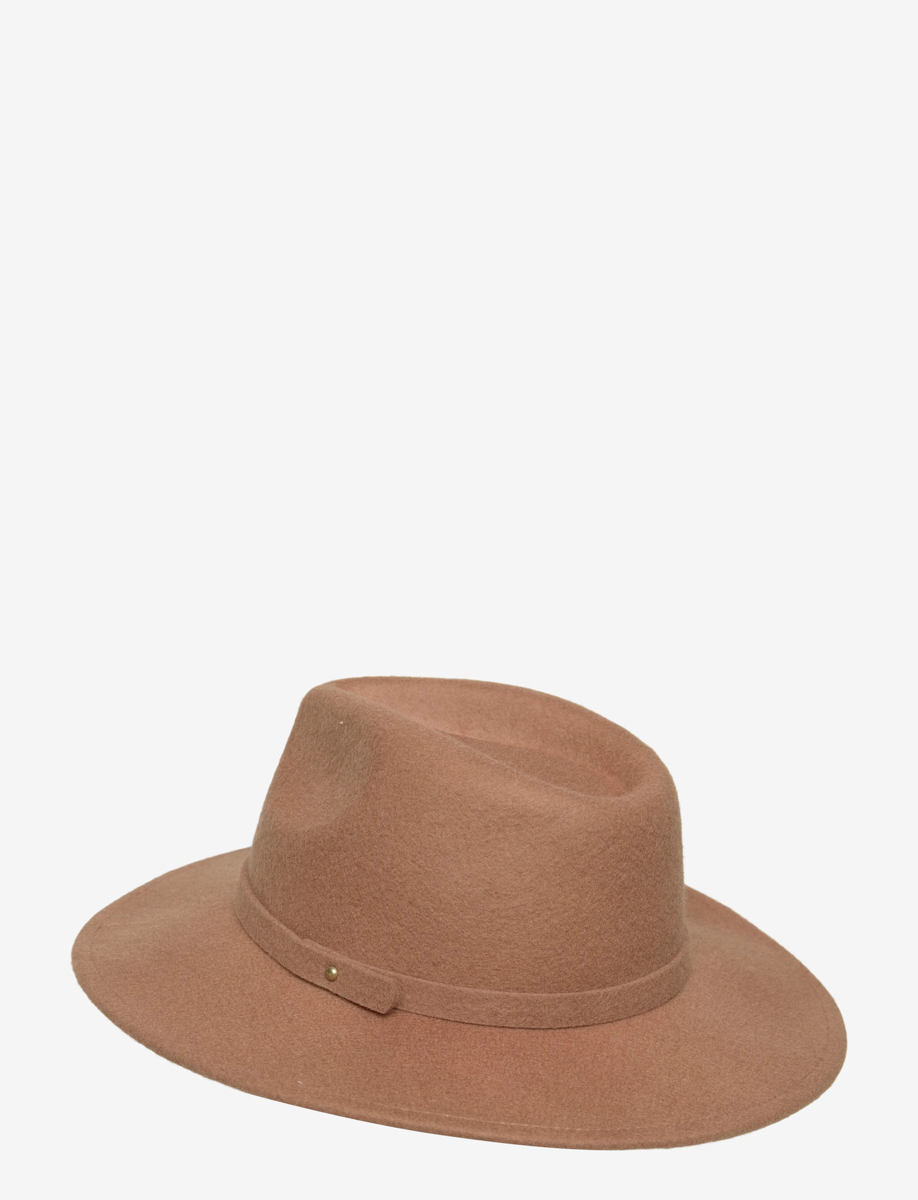Mango - 100% wool hat - laveste priser - medium brown - 1