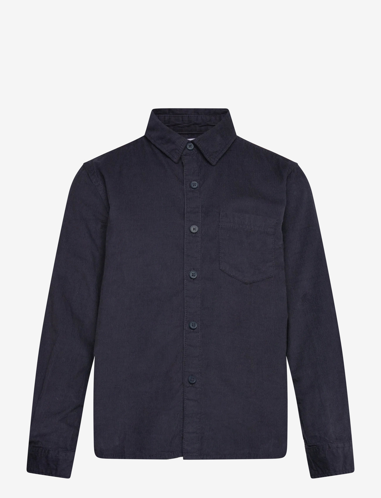 Mango - Regular-fit corduroy shirt - långärmade skjortor - navy - 0