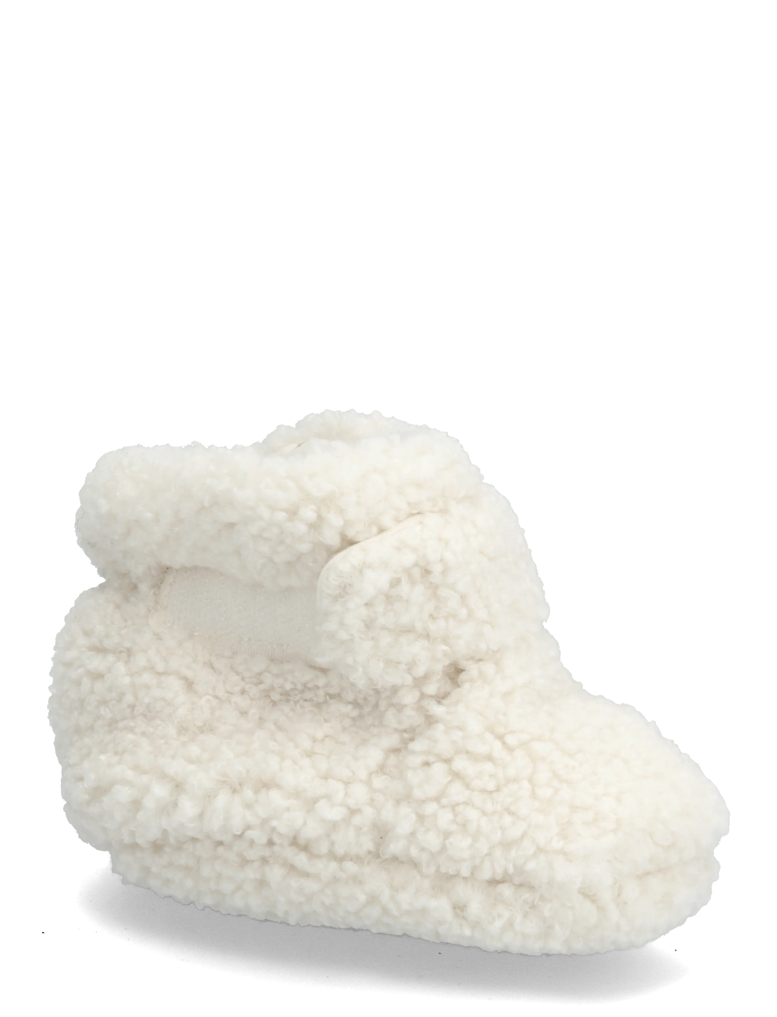 Mango Shearling booties - Baby-Schuhe - LIGHT BEIGE / white