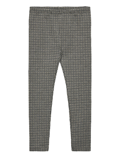 Mango Houndstooth leggings - Leggings - BROWN / brown