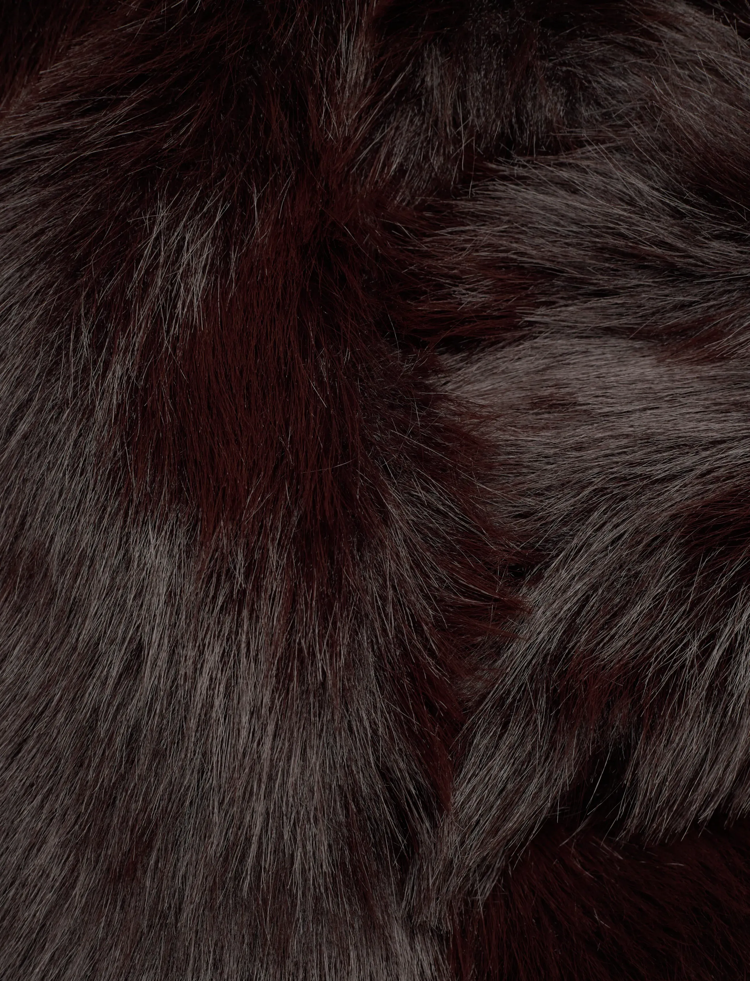 Mango - Faux-fur jacket with zip - kunstpelz - brown - 5