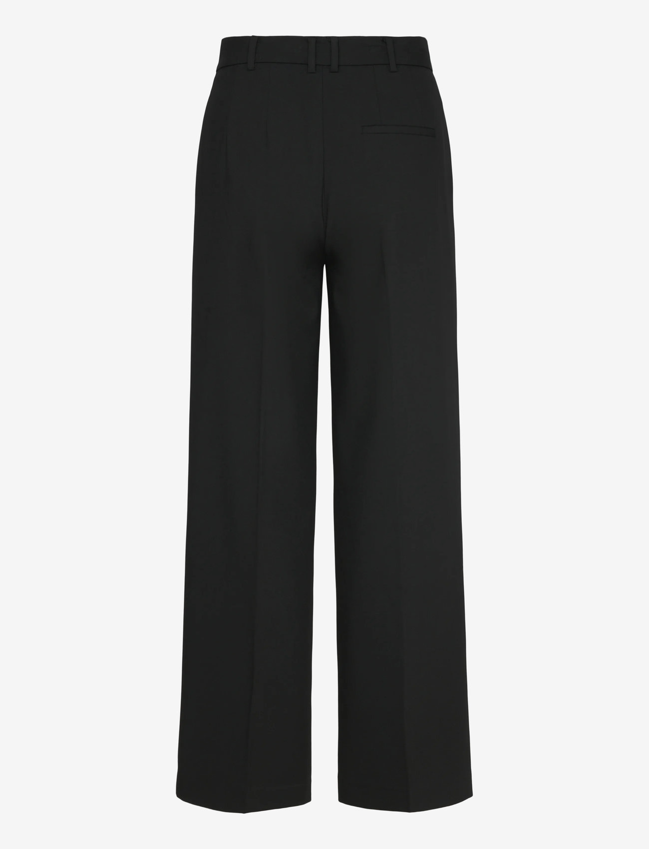 Mango - Mid-rise cropped straight-leg trousers - najniższe ceny - black - 2