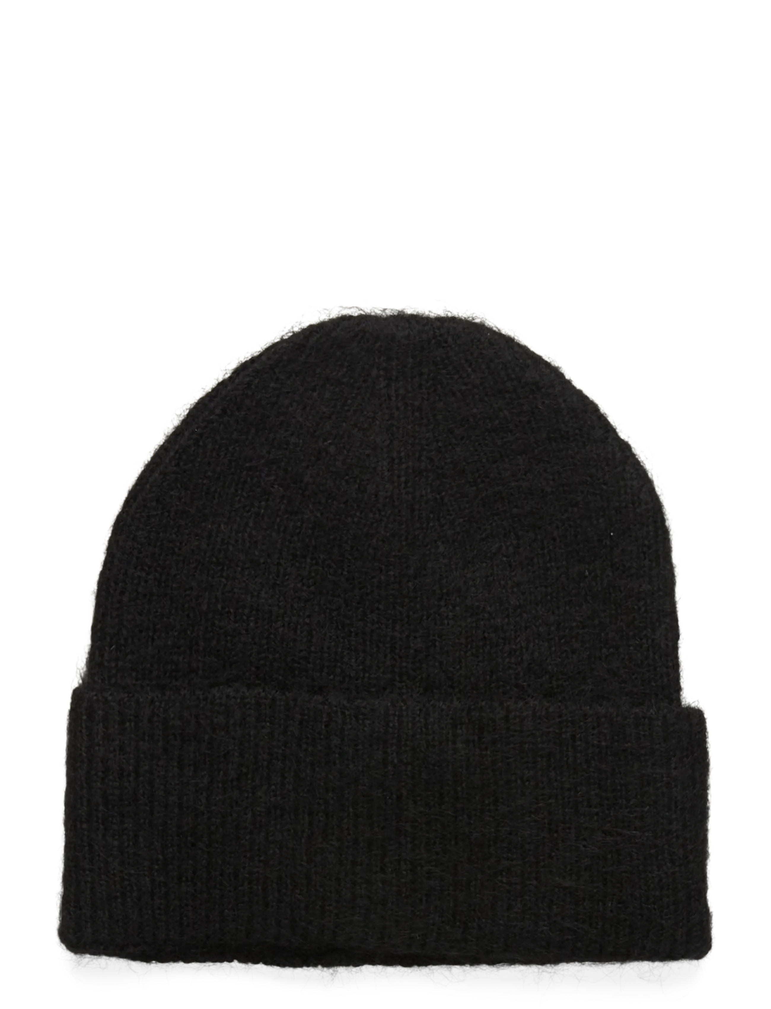 Mango Rib-knit cap - Hatte & Huer - BLACK / black