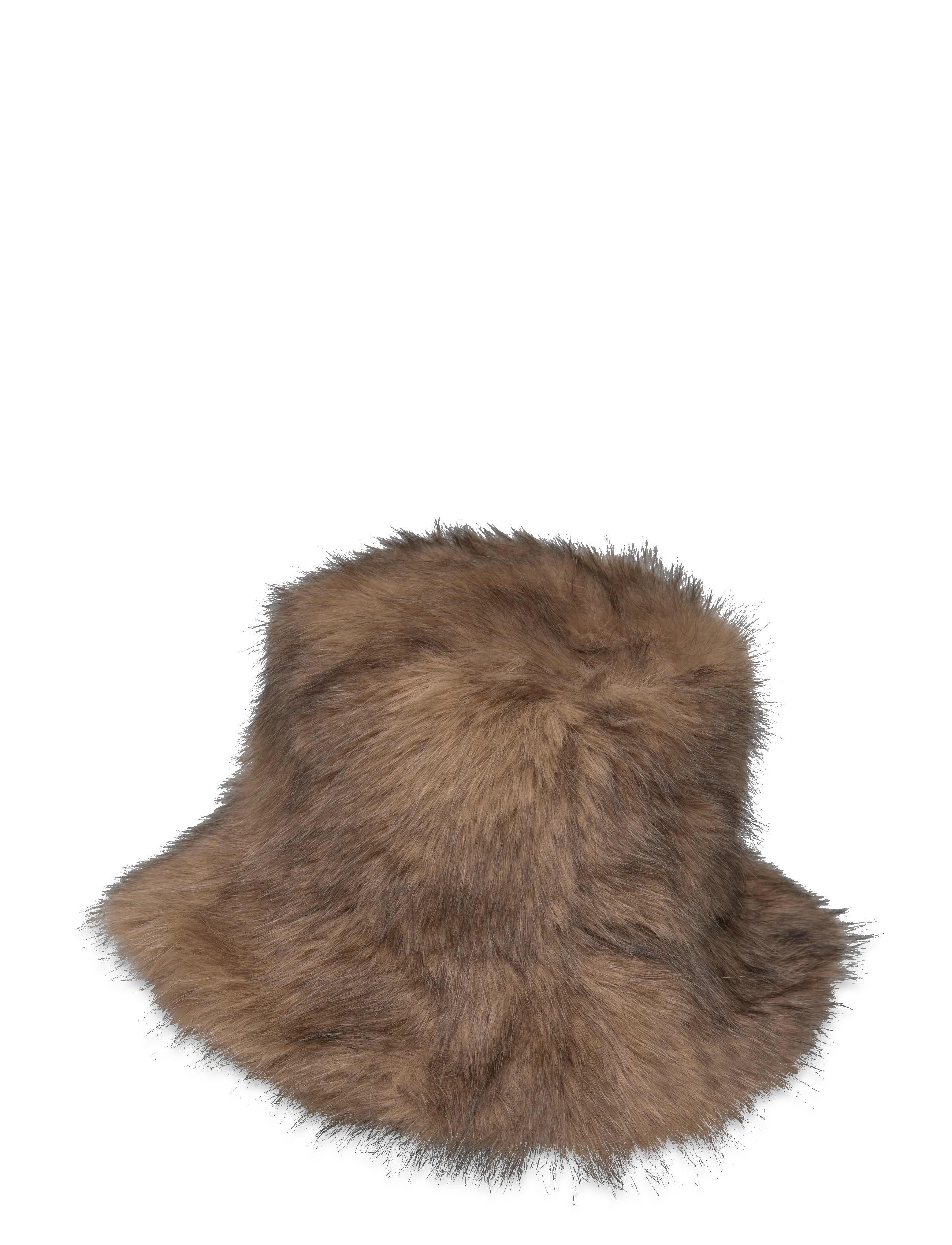 Mango - Faux-fur bucket hat - lowest prices - medium brown - 2
