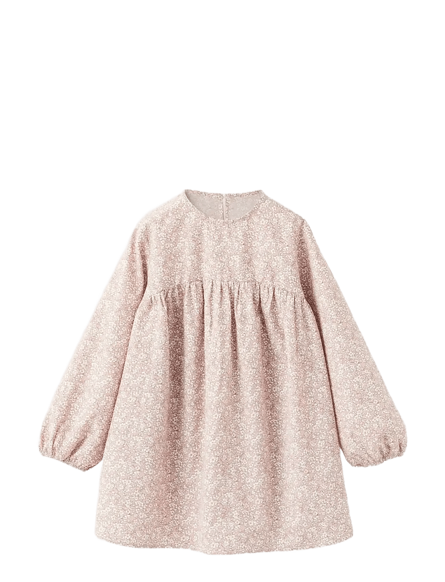 Mango - Floral dress - kortærmede hverdagskjoler - pink - 1