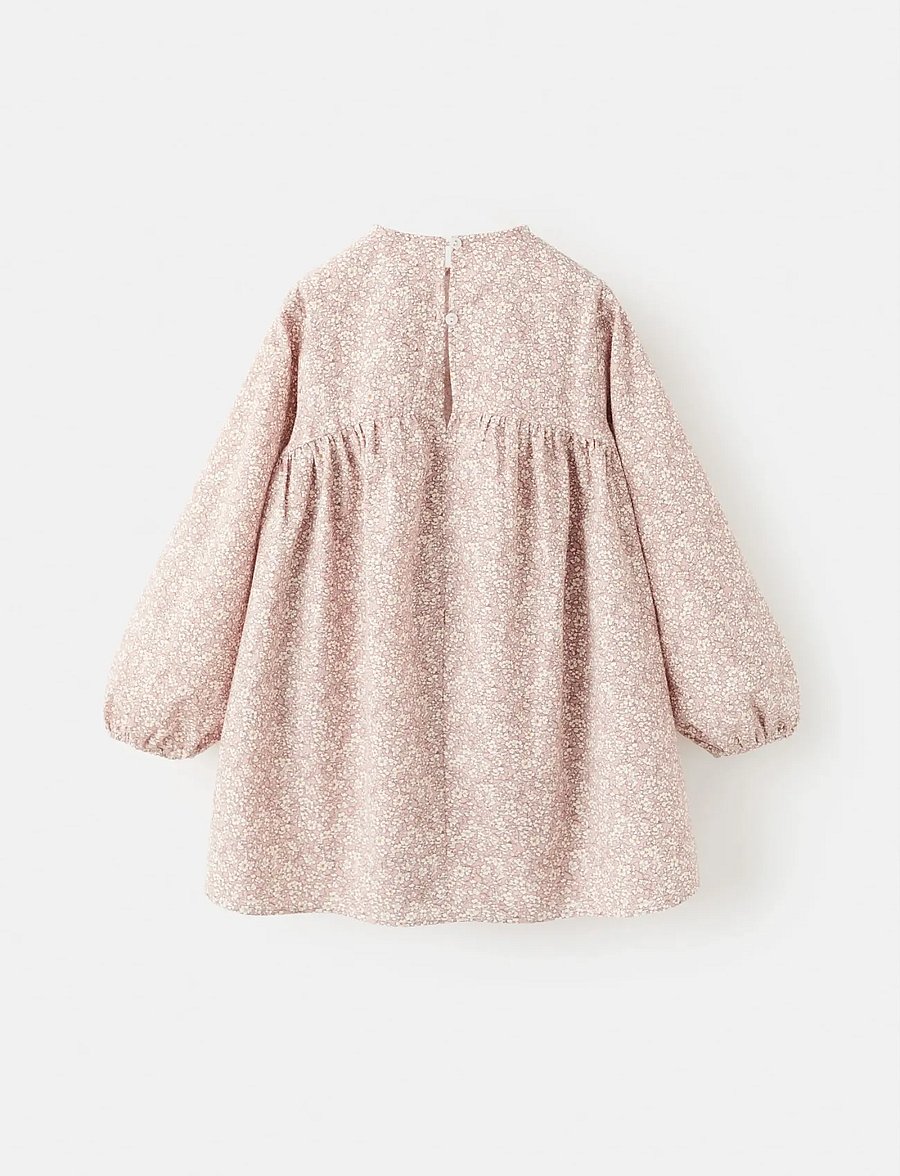 Mango - Floral dress - kortærmede hverdagskjoler - pink - 0