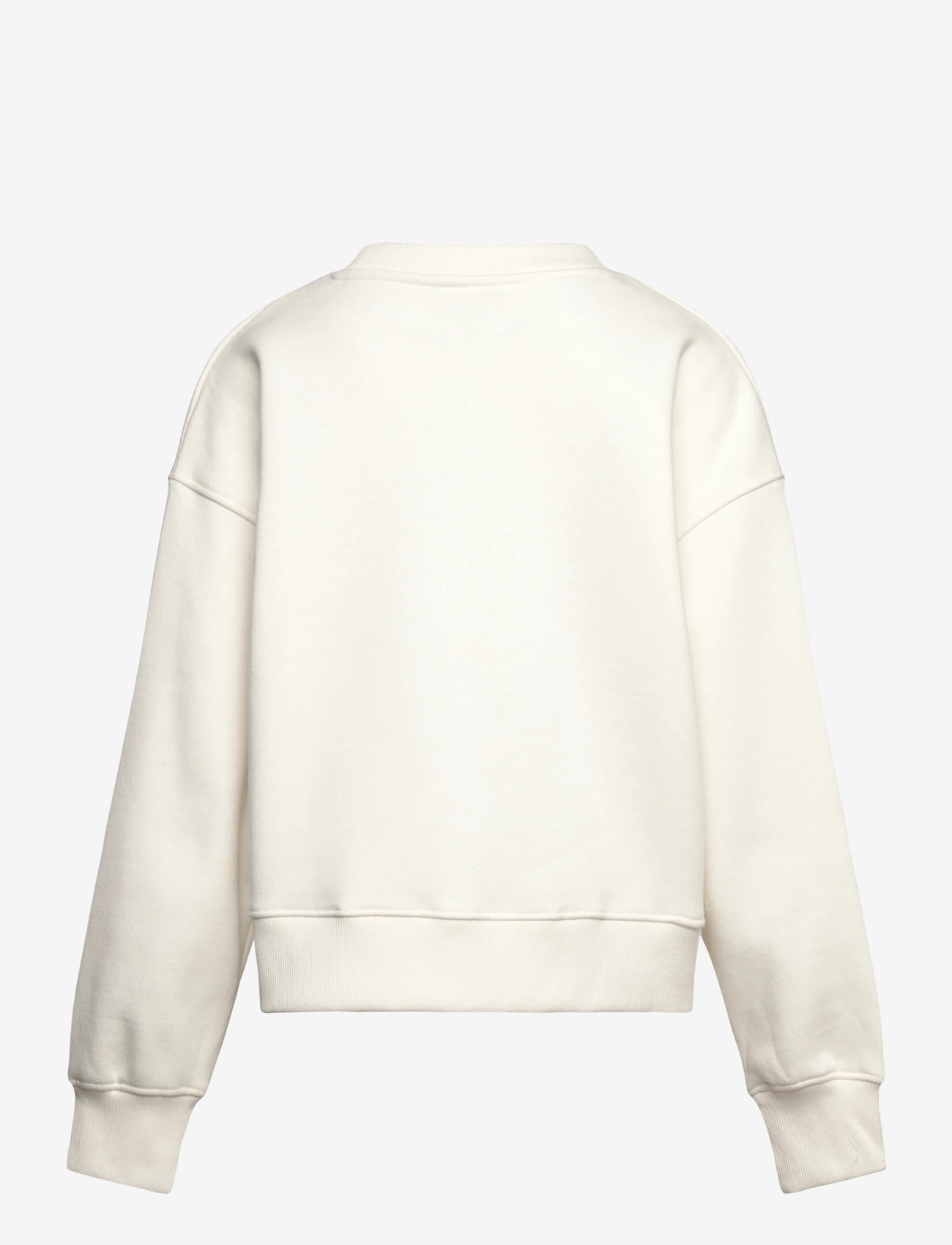 Mango - Embroidered cotton sweatshirt - efterårstøj - natural white - 1