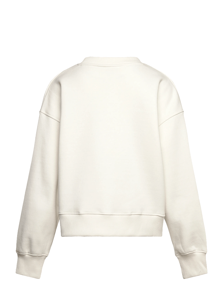 Mango - Embroidered cotton sweatshirt - sweatshirts - natural white - 2