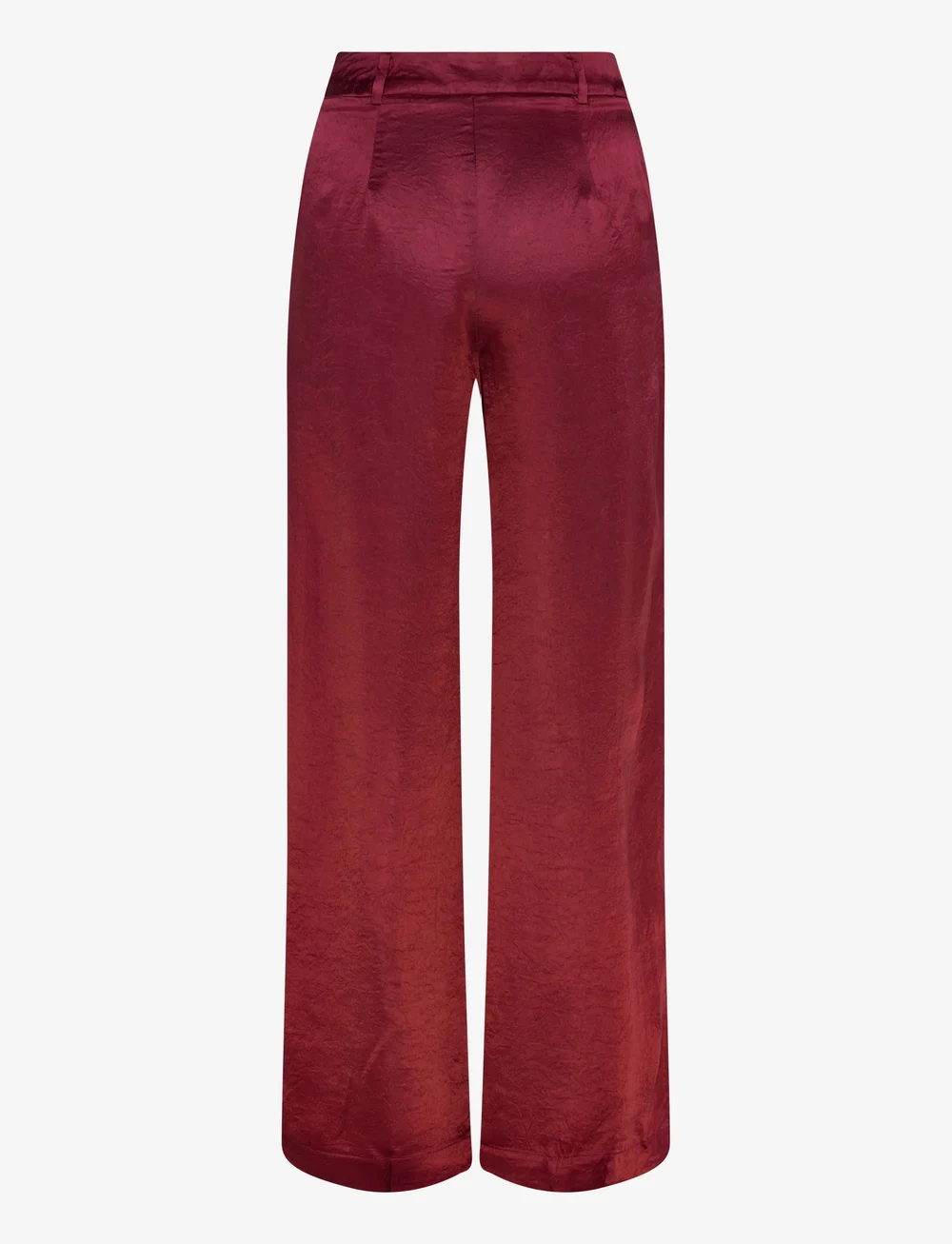 Mango - Satin wide-leg trousers - vida byxor - rust - copper - 1