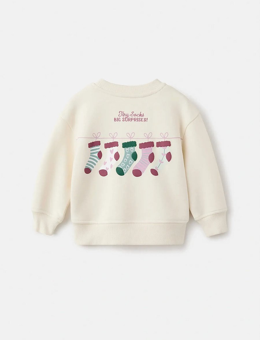 Mango - Patch sweatshirt - sweatshirts - light beige - 0