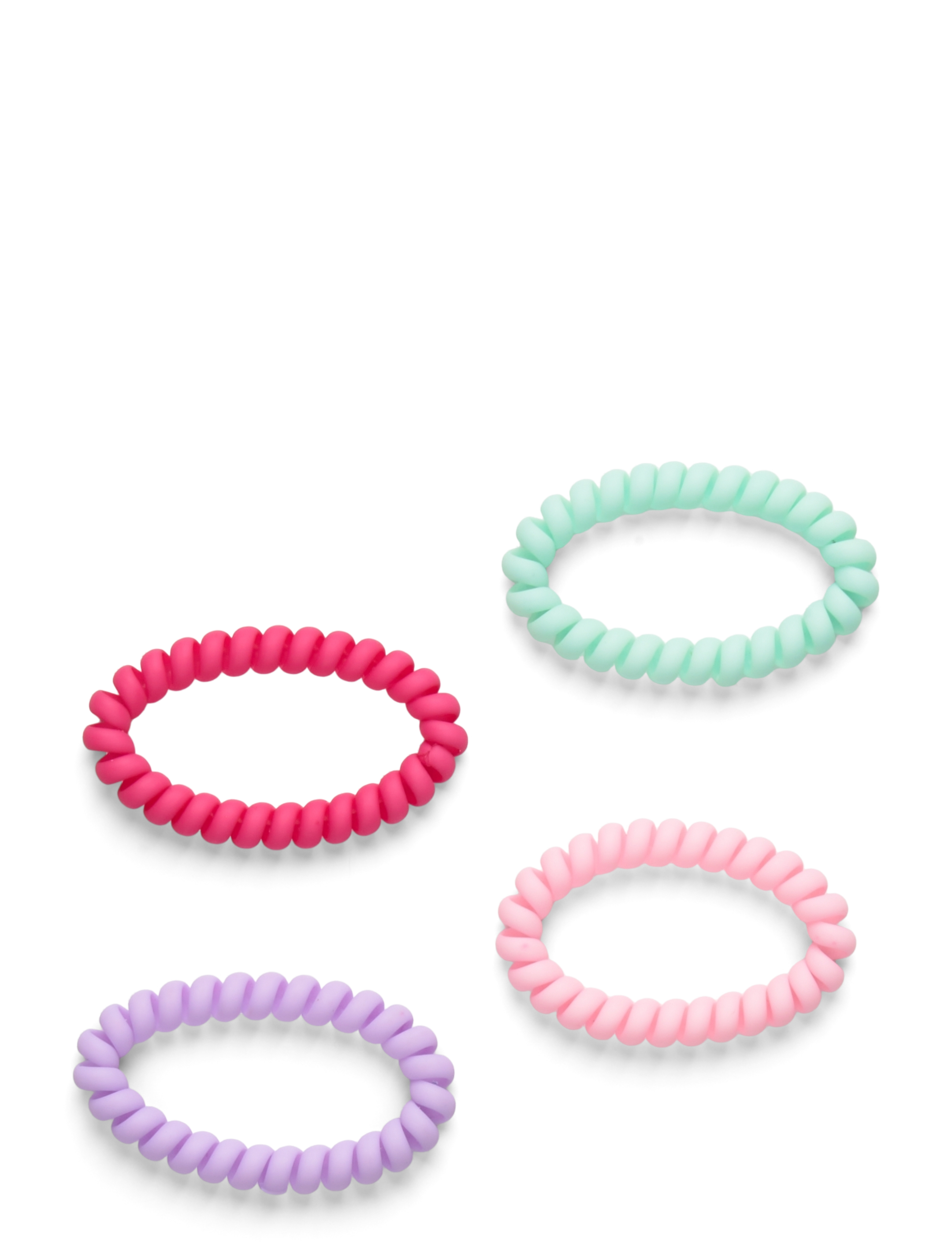 Mango Pack of 4 scrunchies - Haaraccessoires - PINK / pink/rose