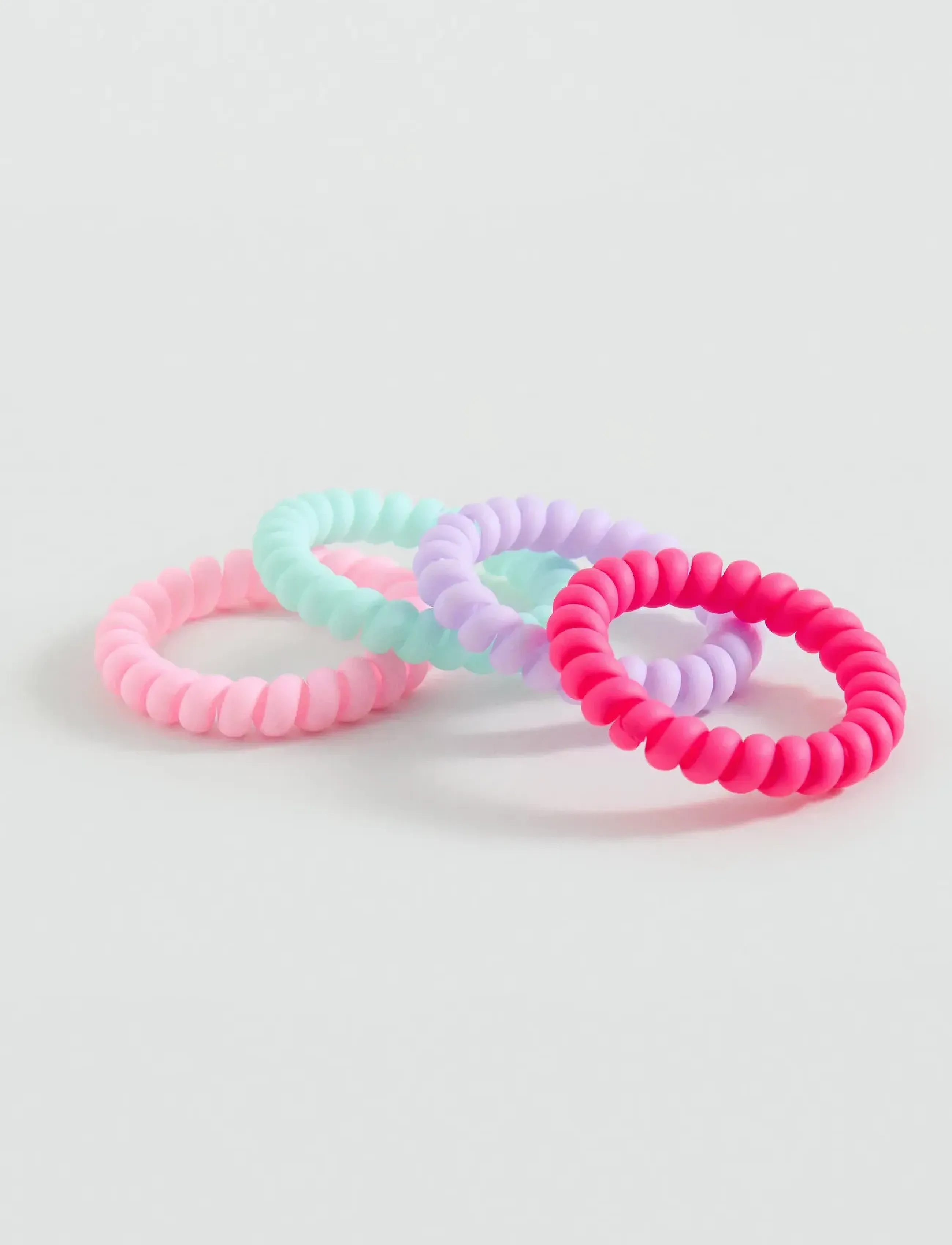 Mango Pack Of 4 Scrunchies, One Size, Pink, Hårtilbehør > Scrunchies, Børn
