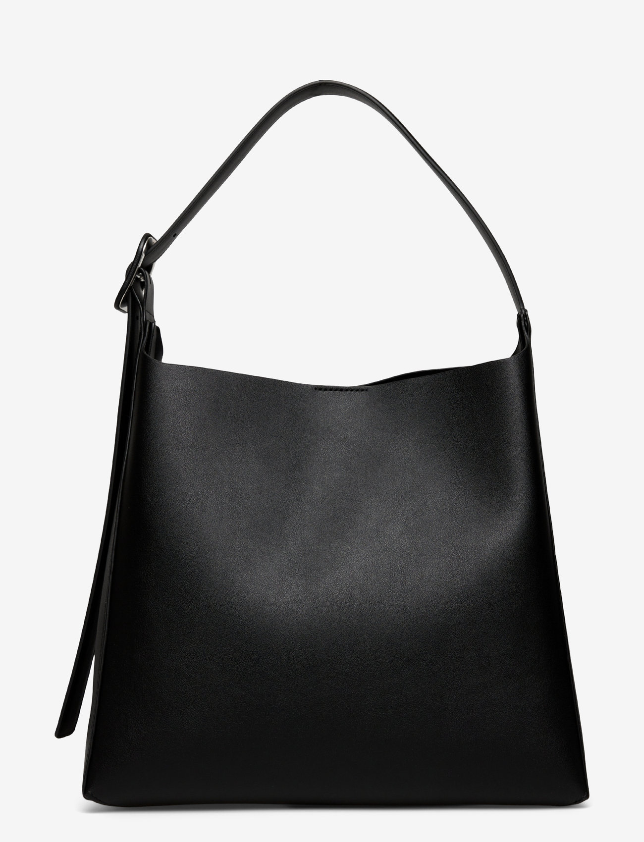 Mango - Bucket bag with buckle - black - 1