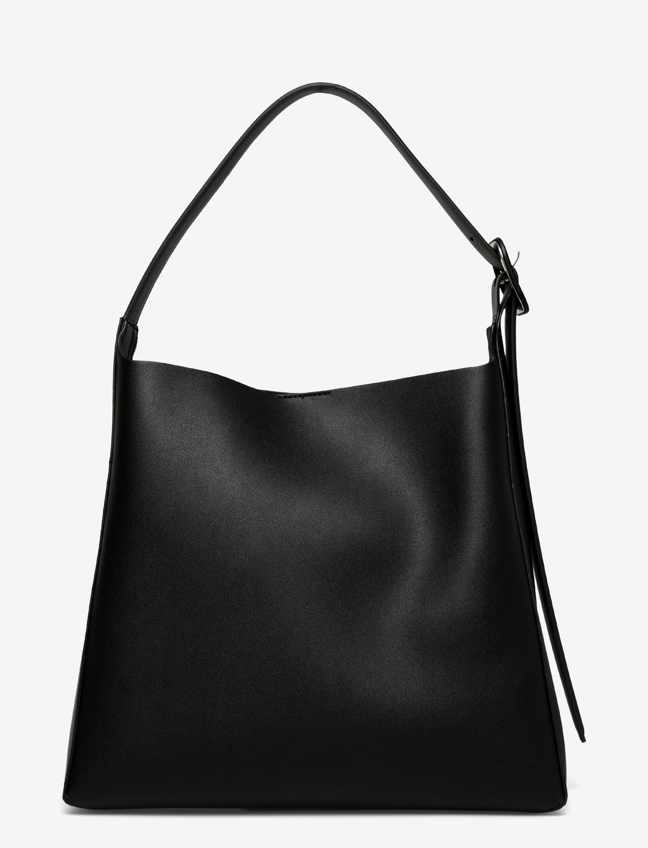 Mango - Bucket bag with buckle - black - 2